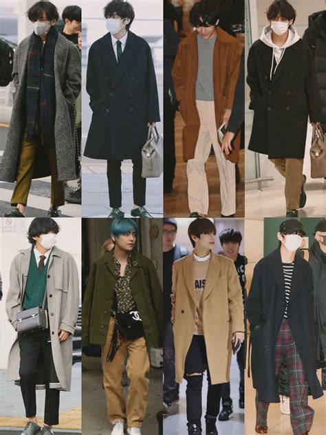 bts airport fashion|kim taehyung airport fashion.